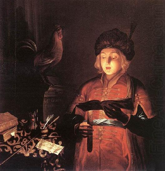 Young Man with a Candle, Gobindram Chatera